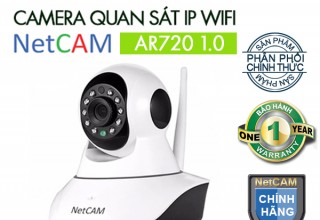 NETCAM AR720 1.0 (TRẮNG) - CAMERA QUAN SÁT IP WIFI THÔNG MINH